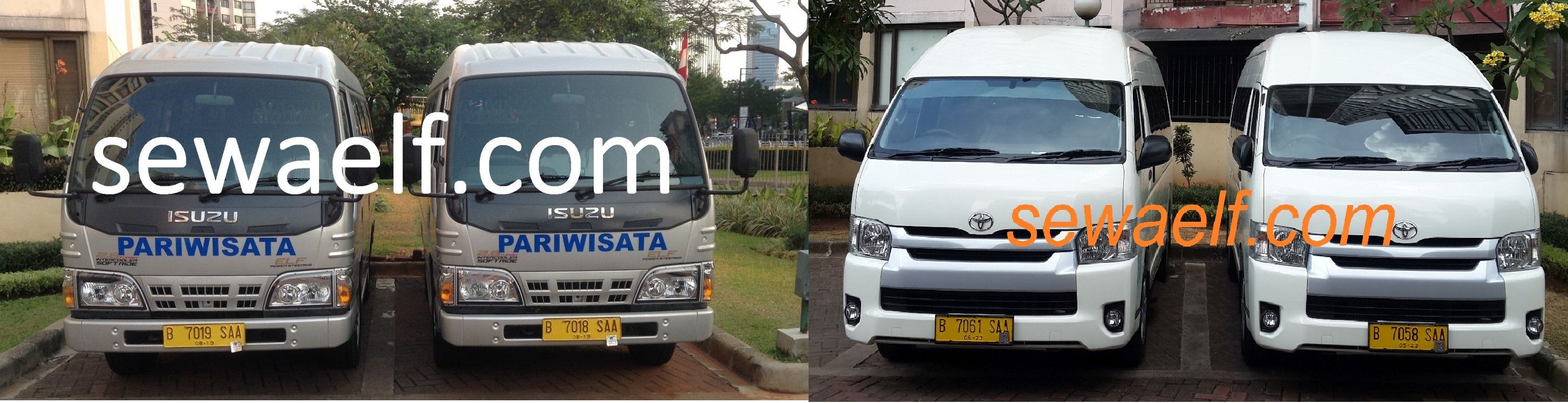 Sewa Mobil HIACE DAN ELF | Rental Mobil Minibus Toyota HIACE 15 seats dan Isuzu ELF 15-19 Seats Eksekutif di Jakarta